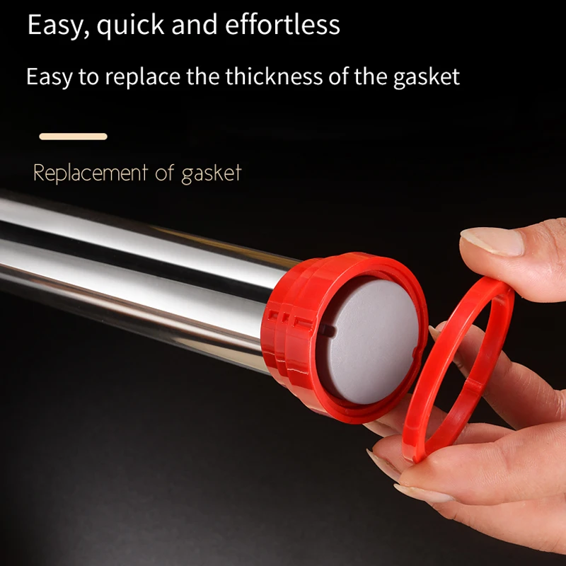 New Product Adjustable Stainless Steel Rolling Pin For Home Use Custom