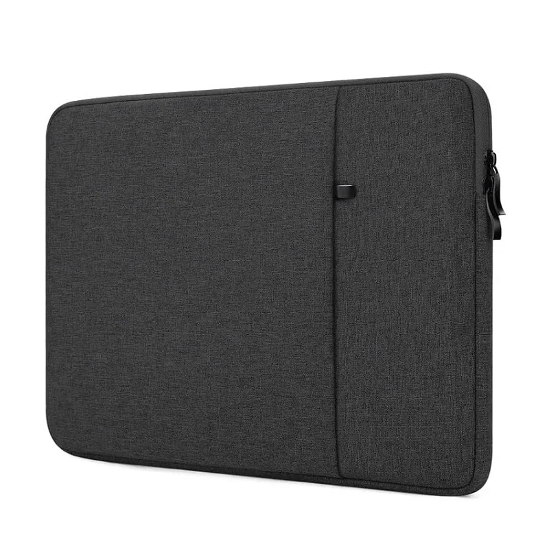 Custom Laptop Sleeve Case Accessory Traveling Carrying Canvas Bag Cover Simple Sleeve Case