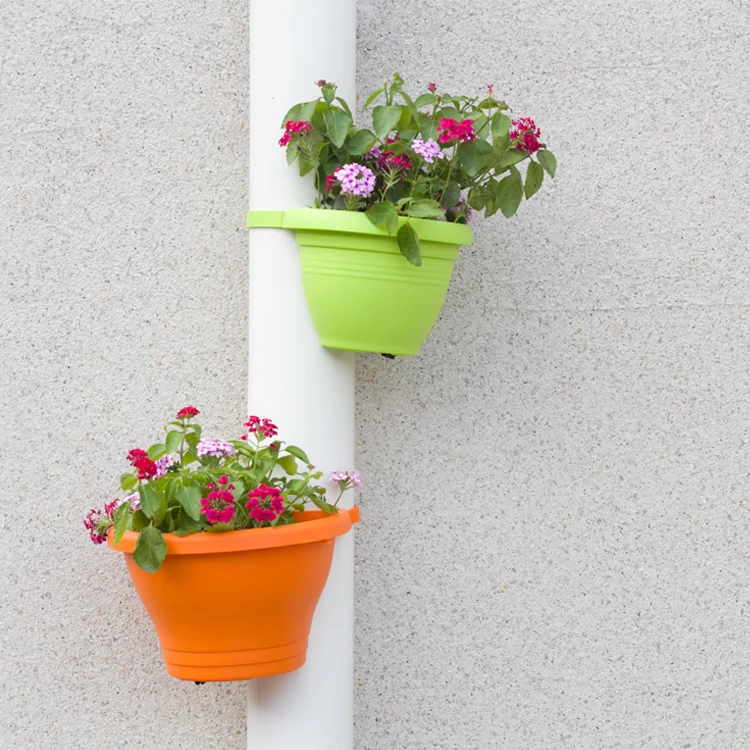 Plastic Hanging  Basket Planters for Indoor Plants Wall Mounted Stand Outdoor Vertical Garden Balcony Unique Orchid Decorations