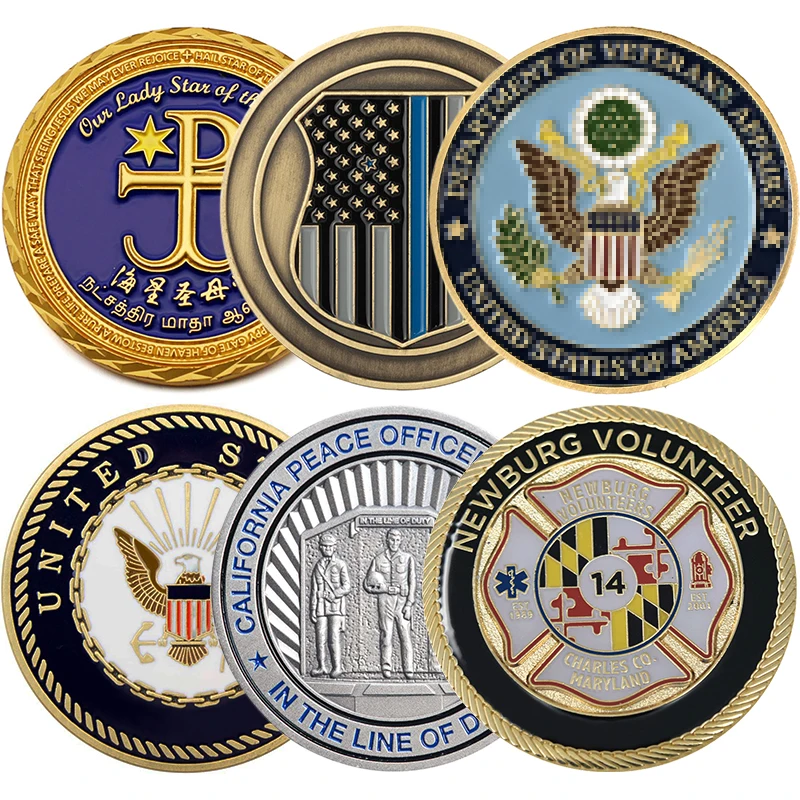 Custom Made 3d Ancient Bronze Maya Pyramid Religion Souvenir Coin