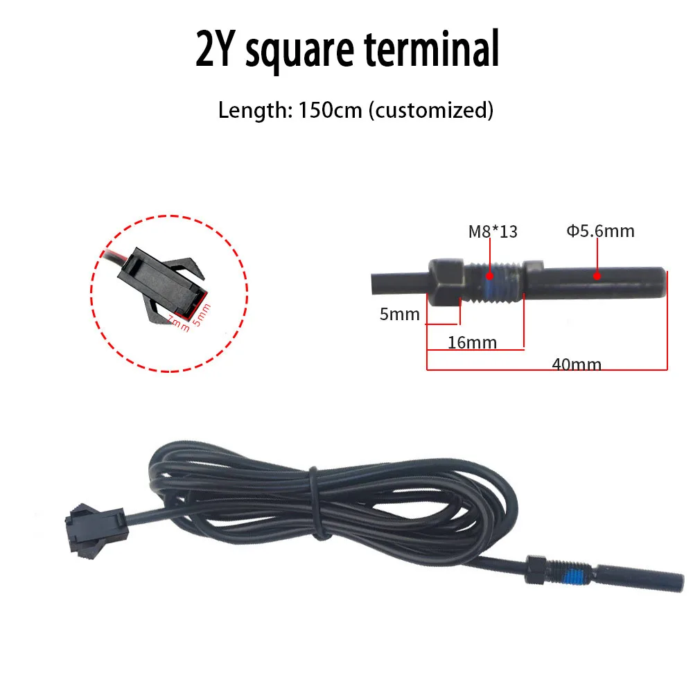 Electric Bike Magnetic Brake Sensor For Ebike Cut Off Power Brake System 2 3 Pin Plug Power Sensor Line Electric Bicycle Parts