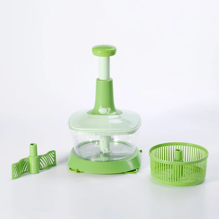 Salad Spinner Quick Dry Design BPA Free Salad Spinner Fruits Vegetable Washer Dryer As seen on TV