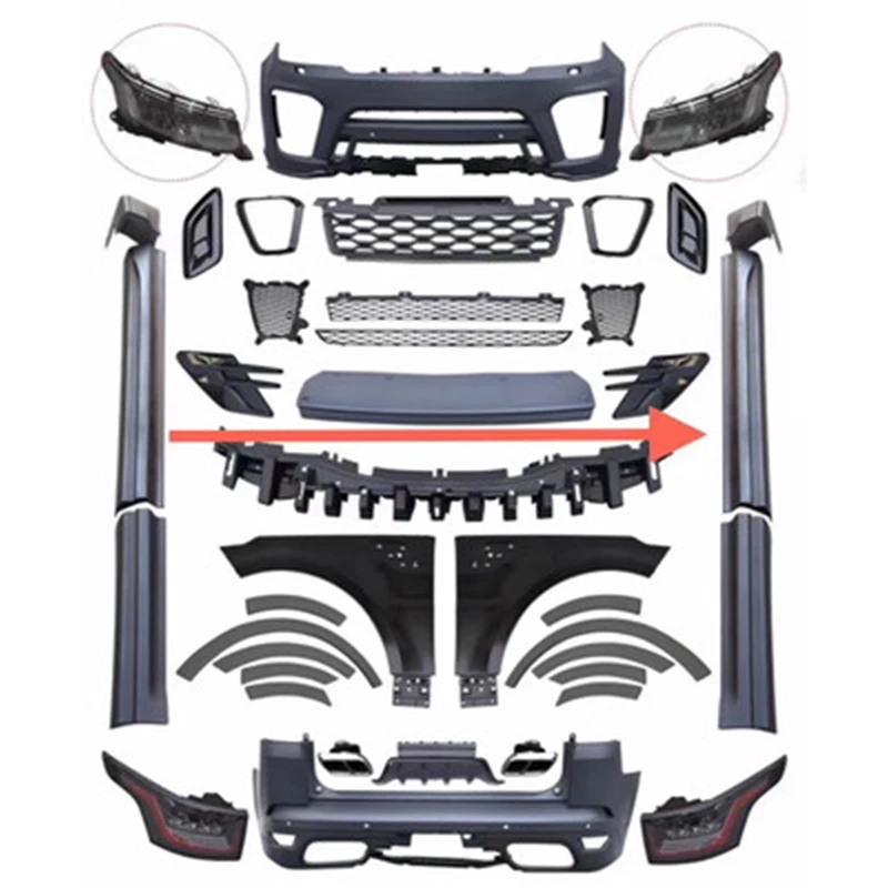 18-21 для Range Rover Sport modified 21 SVR Body