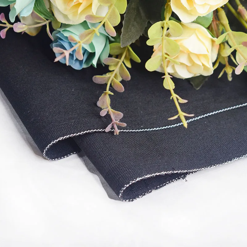 Wholesale 290GSM Elastic Cotton Polyester Twill Spandex Denim Stretch Woven Jeans Fabric Raw Stretch Denim Fabric