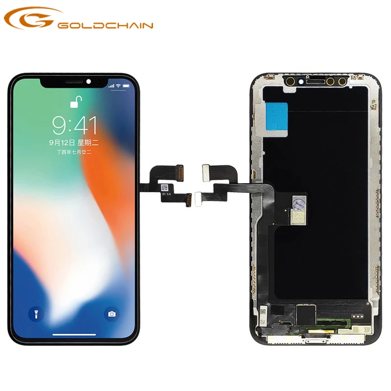 New wholesale replacement lcd screen for iphone X display LCD screen digitizer replacement