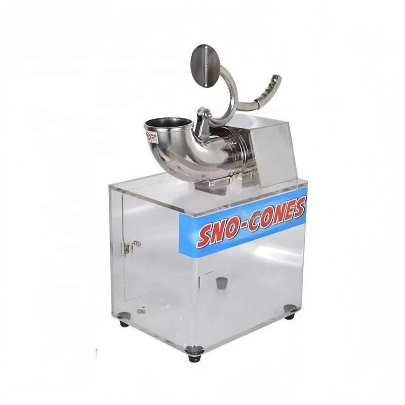 High Demand Fast 304 Stainless Steel Blades Portable Shaved Ice Machine Snow Cone
