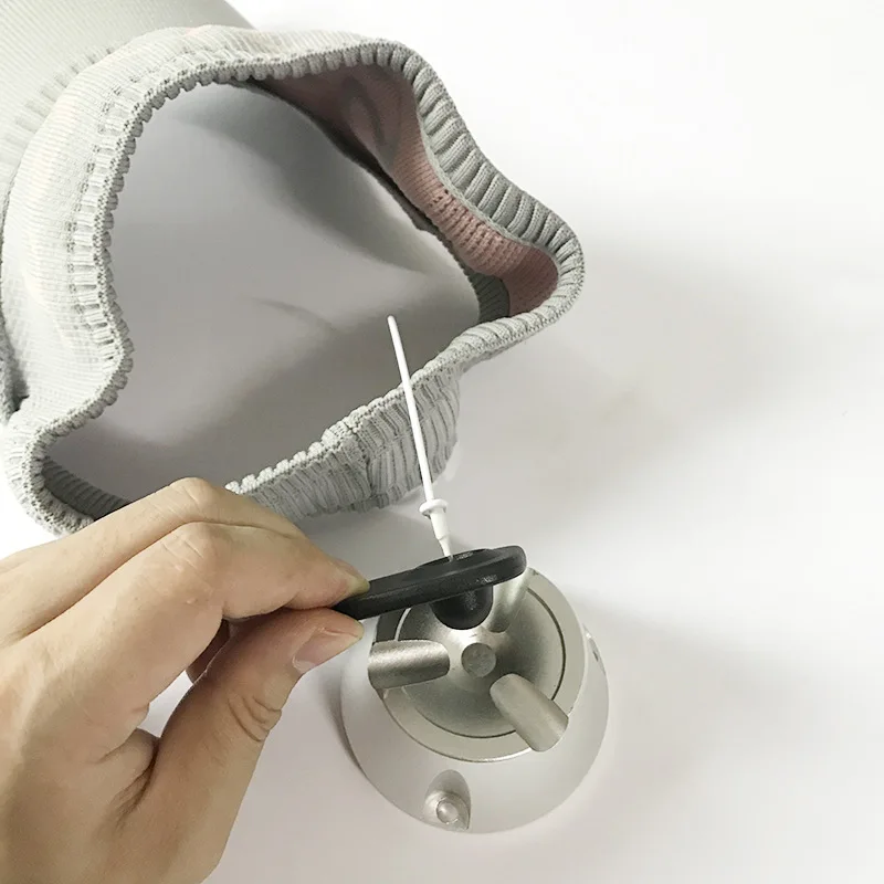 Custom Clothing Plastic Sealed Luggage Protection Rope Label Clothes Buckle Strap Supermarket Anti-theft Rope