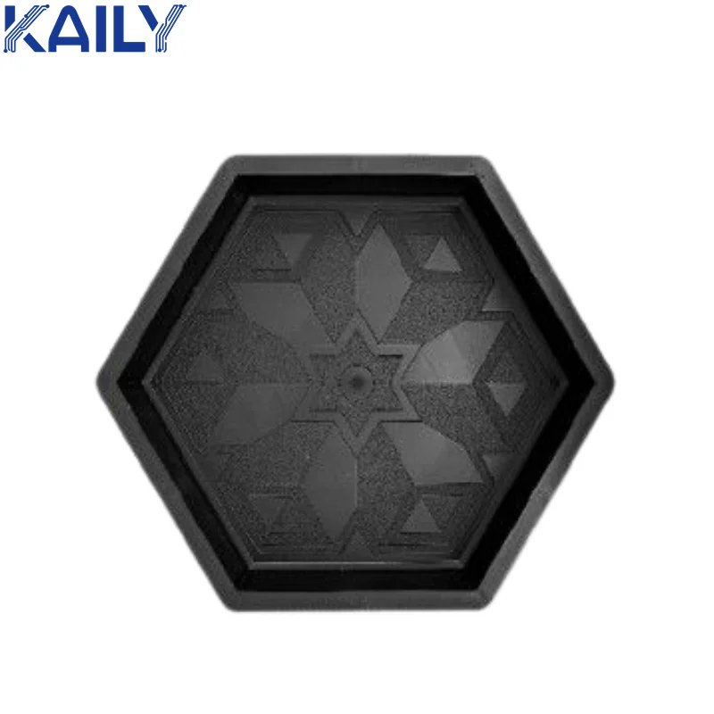 China Factory Sell Precast Decorative Concrete Interlock Paver Plastic Molds