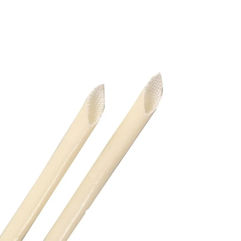 insulation material CUL 1.2kv 1.5kv 2.5kv 4kv 7kv 2753 silicone rubber fiberglass coated insulation sleeve