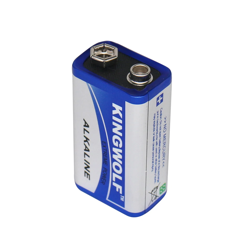  Kingwolf Amazonbasics 9V Oem поставщик Pilas 6Lr61 9 вольт сухая ячейка не перезаряжаемые щелочные