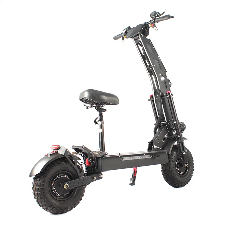 Electric scooters for adult 11inch dual motor 60V 6000W  Big Two Wheels Off Road Foldable Adult Mobility E Scooter Electrico