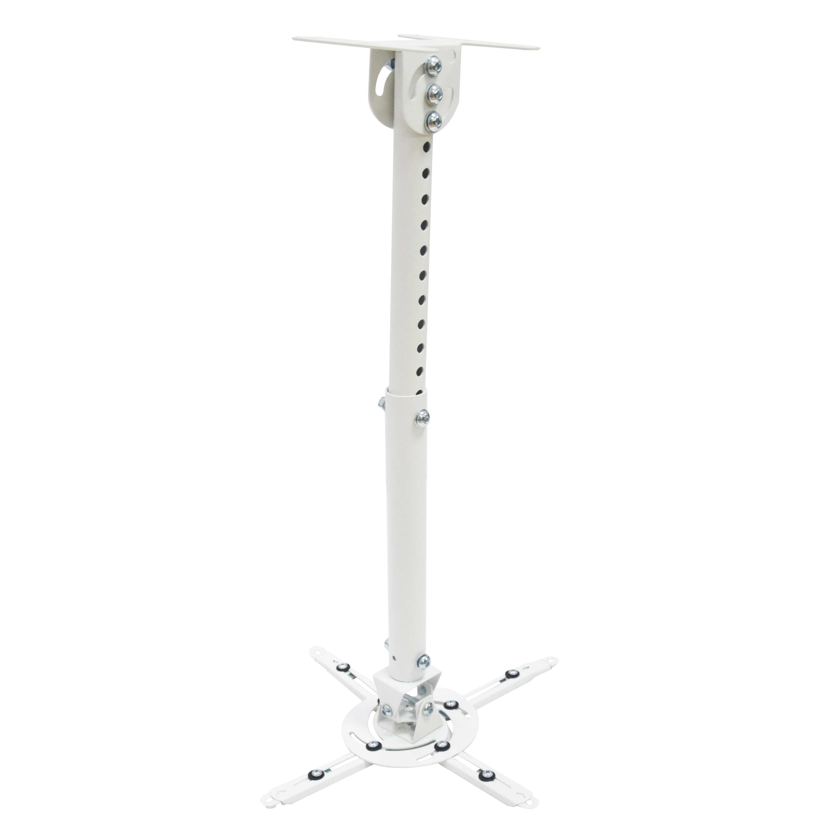 FocusMount PMC-4364 white Universal adjustable projector ceiling wall bracket Projector stand mount