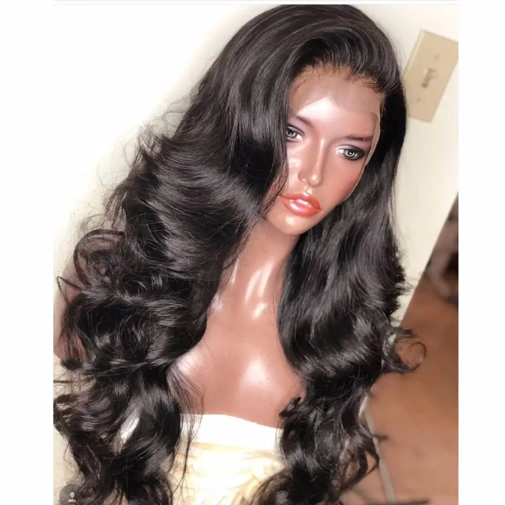 13X4 Transparent Swiss Lace Wigs For Black Women Wigs Human Hair 100% Brazilian Wave Curly Lace Front Human Wigs
