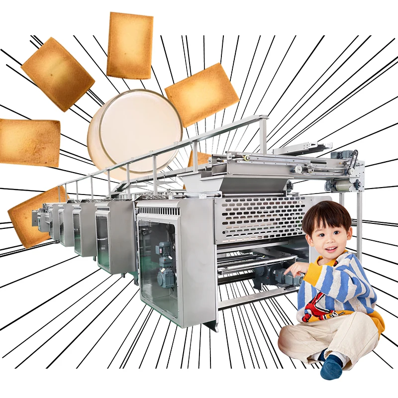 China New ProductsBiscuit Making Machine Biscuit Production Line Full Automatic Multi-Function Biscuit Line Making Machine