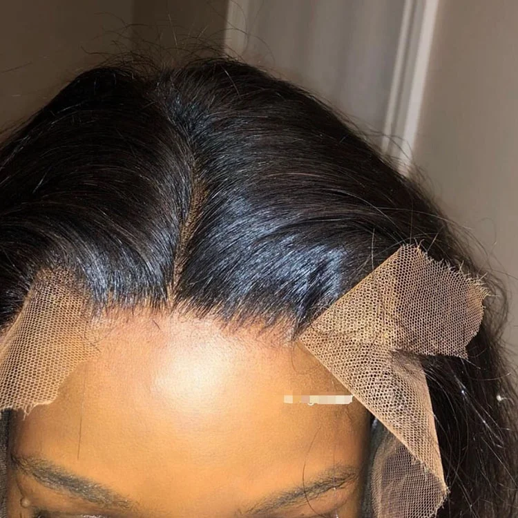 
360 HD Swiss Lace Base Material Hd Swiss Lace Wig Brazilian Hair Glueless Wigs With Super Thin Lace 