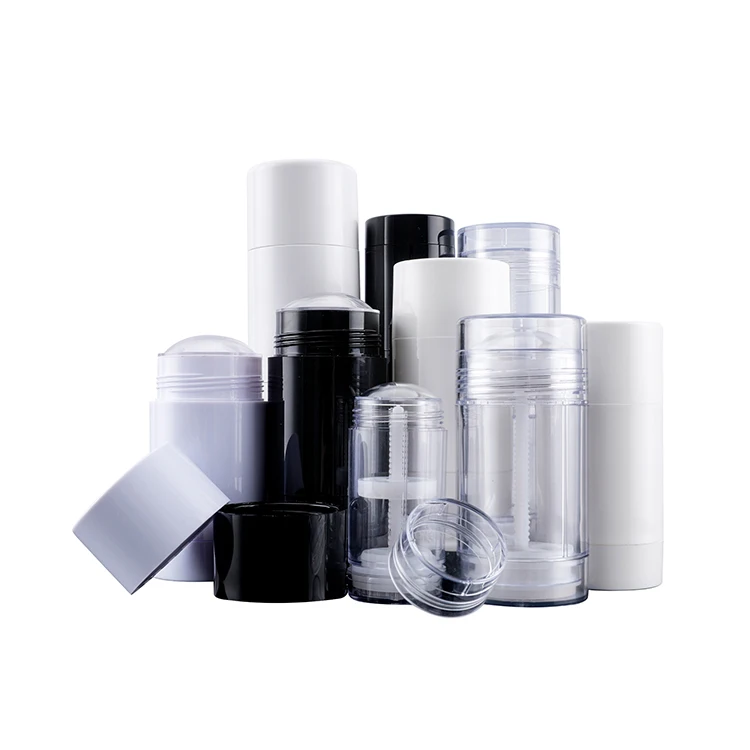 Christmas 15g 30g 50g 75g Empty Twist- Up Refillable Storage Bottles Antiperspirant Deodorant Containers Deodorant Stick Bottle