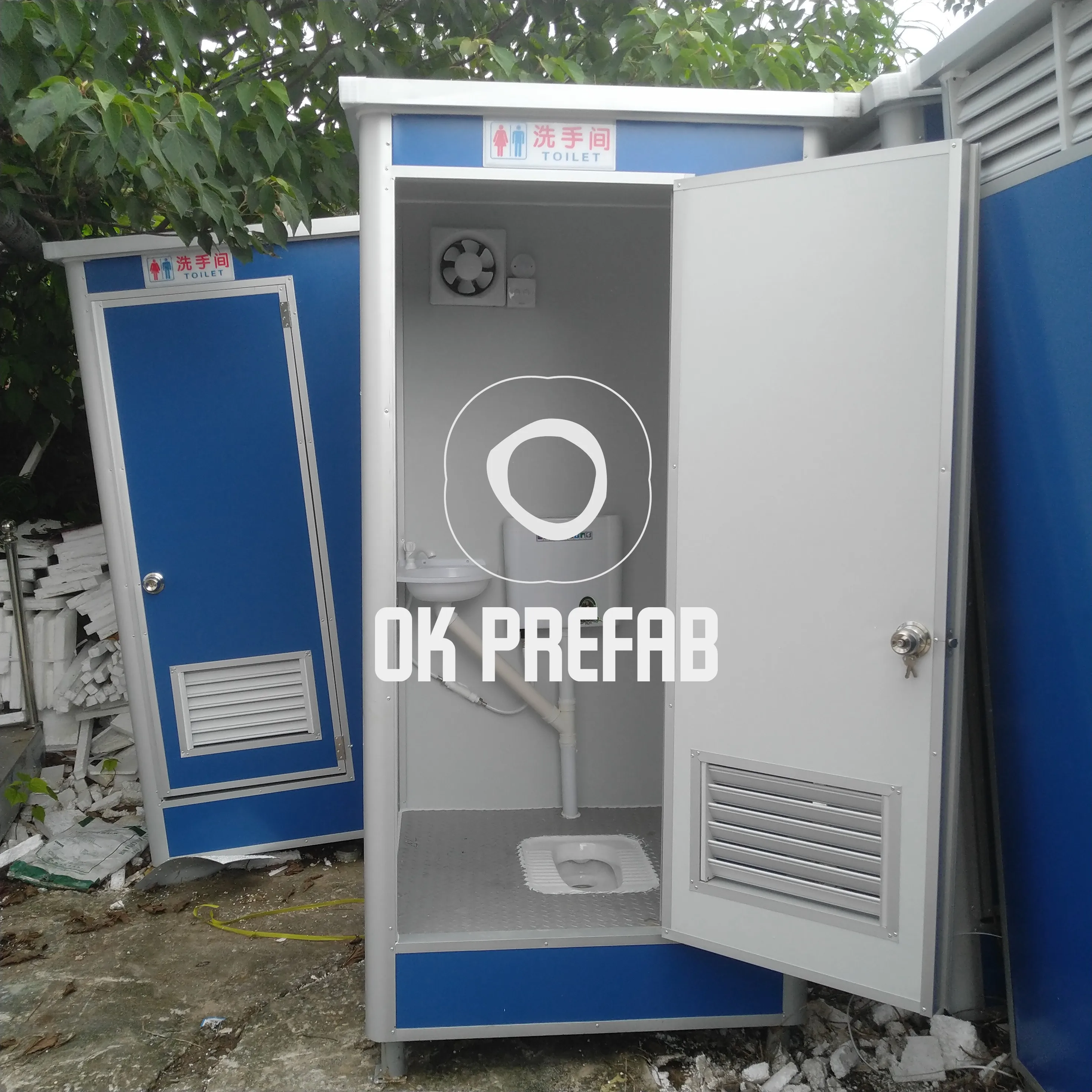 Cheap Outdoor Portable Toilets Mobile Shower Room Prefabricated Bathroom Design