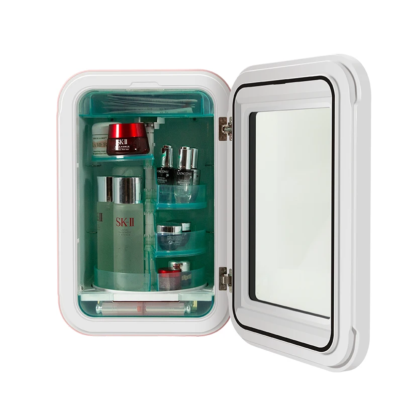 18L electric thermoelectric mini fridge Portable mini fridge for home with Glass Door