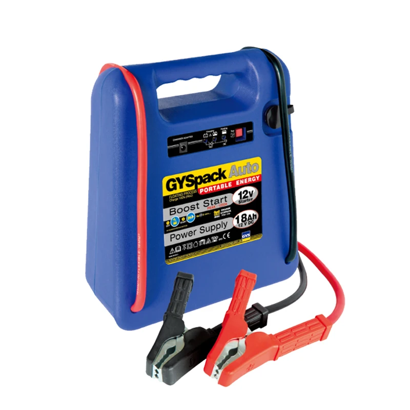 GYS-023284TCB120 Portable large capacity durable 12V battery charger and tester suitable for both lead acid and gel batteries