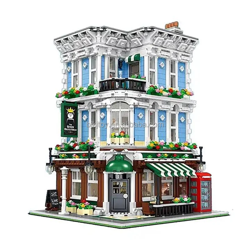 Modular Building 10197 The Queen Bricktoria Compatible Moc-28774 Model Blocks Bricks Educational Toy Christmas Gifts