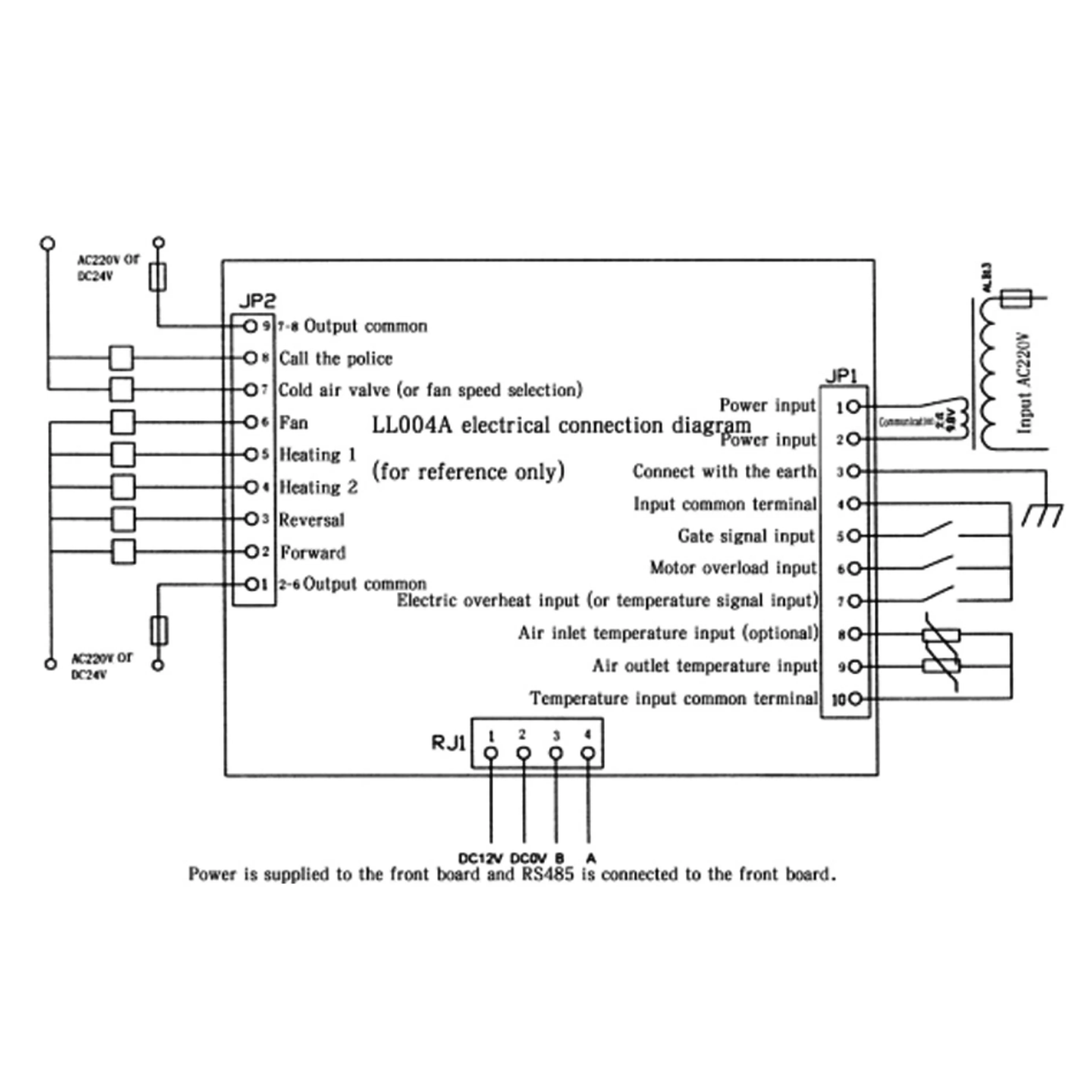 kh4001A   dryer controller main panel  commercial washer and dryer machine