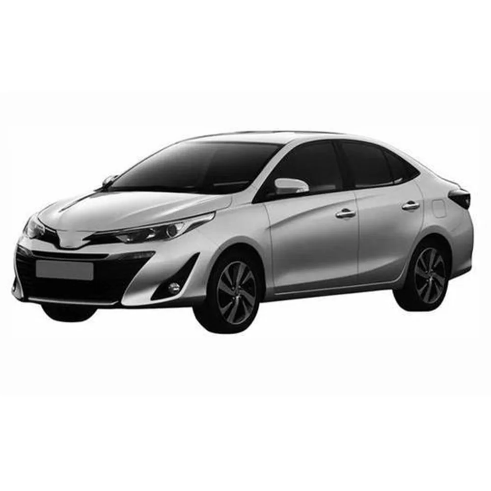 Автомобильная хромированная накладка на задние ворота молдинговая заднюю дверь комплект для отделки кузова автомобиля обновленные аксессуары Toyota VIOS Sedan 2019