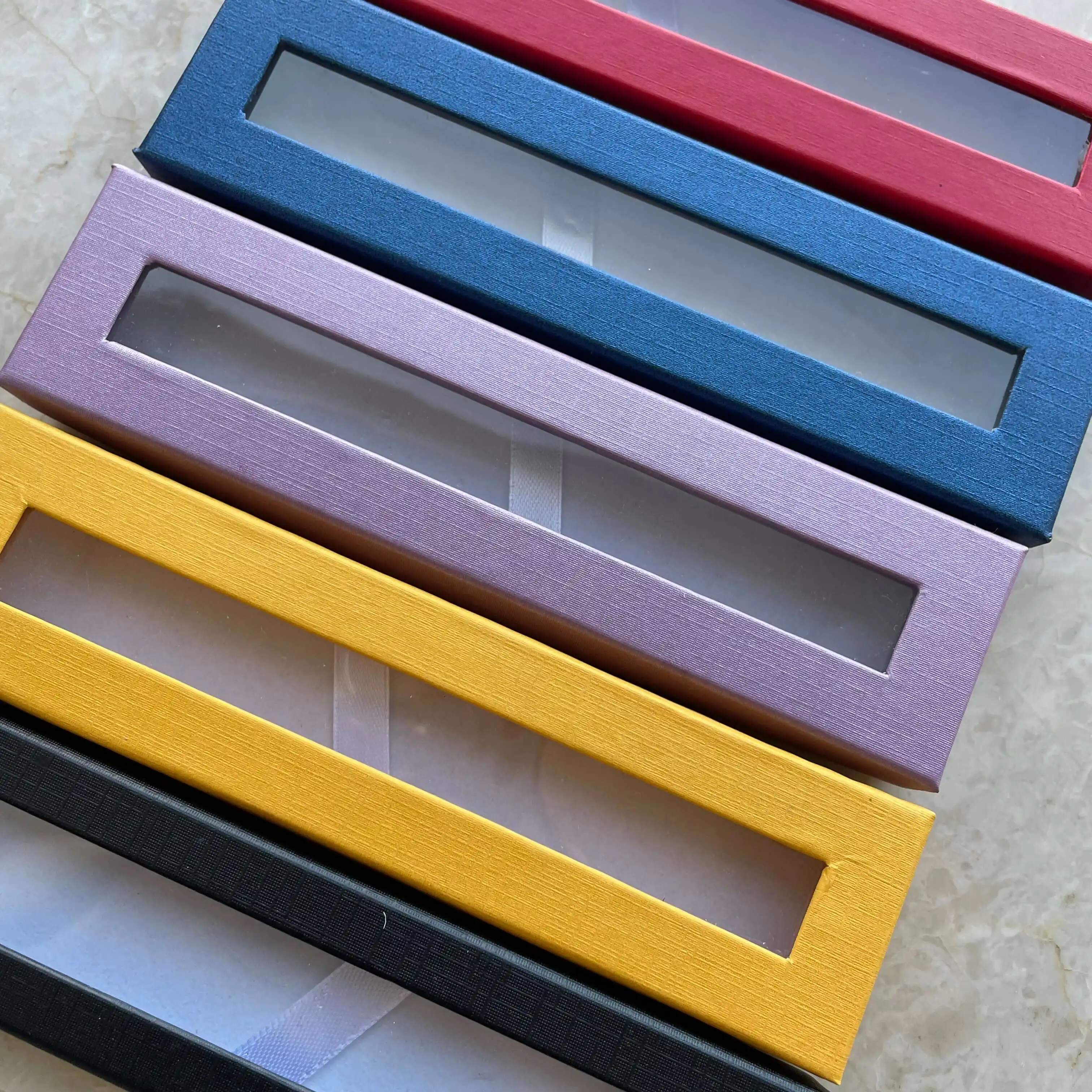 Custom Empty Nail Tip Box Press On False Nails Packaging Boxes Nail Box Packaging