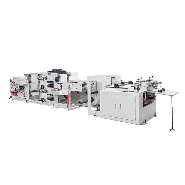 Sandwich Paper Hamburger Paper Flexo Printing And Cutting Machine, Print Press