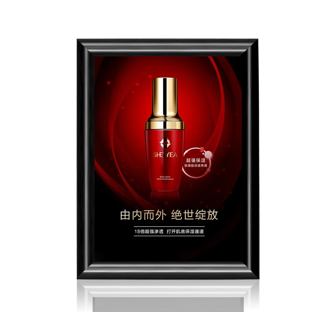 Wall display hanging clip poster advertising board snap poster frame