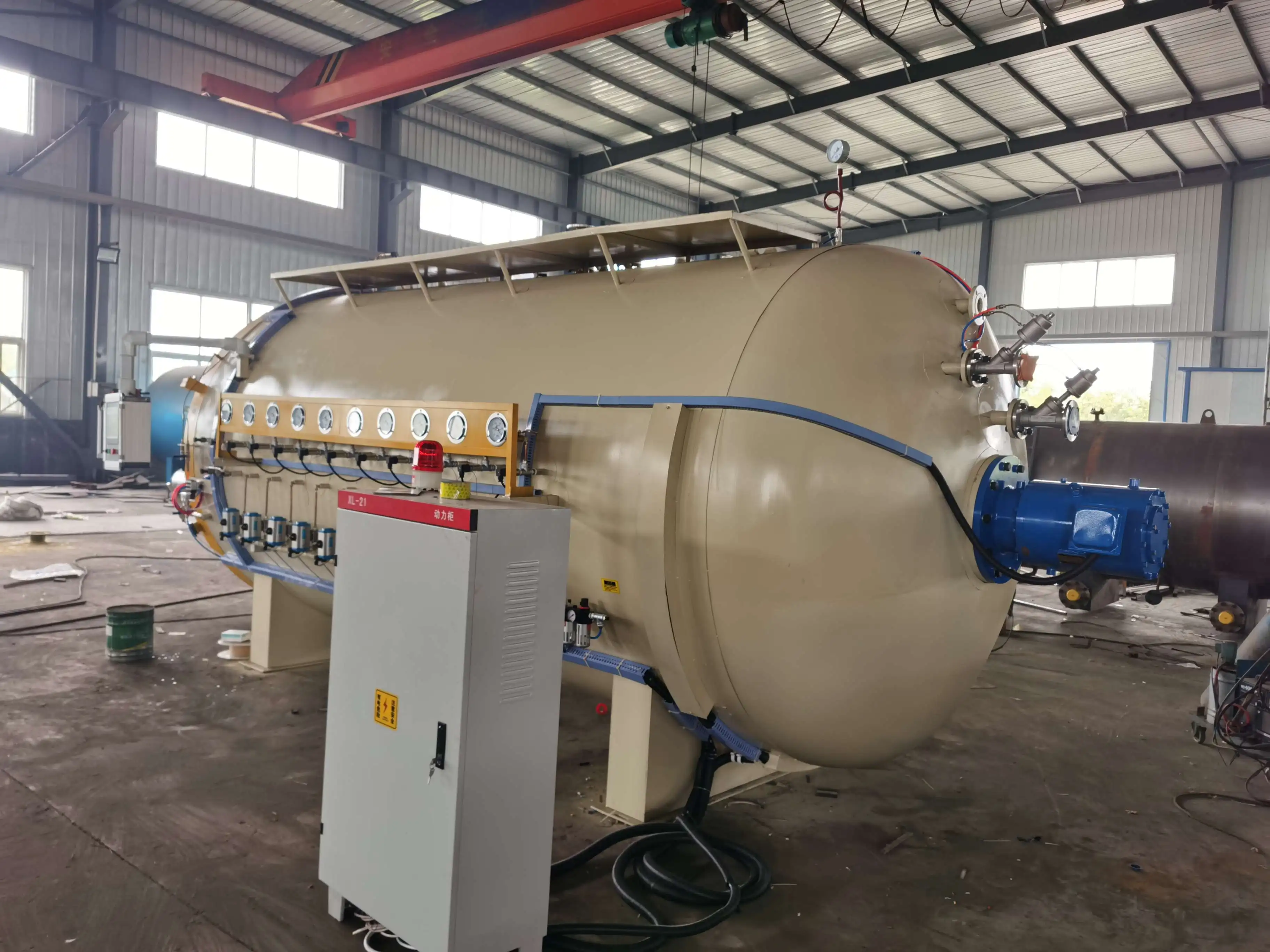 Industrial high pressure vessel composite carbon fiber autoclave price