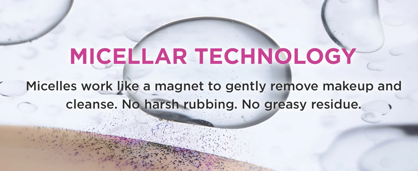 Micellar Deep Cleansing Water Private Label Premium Vegan Makeup Remover Water Face Cleansing Micellar Water