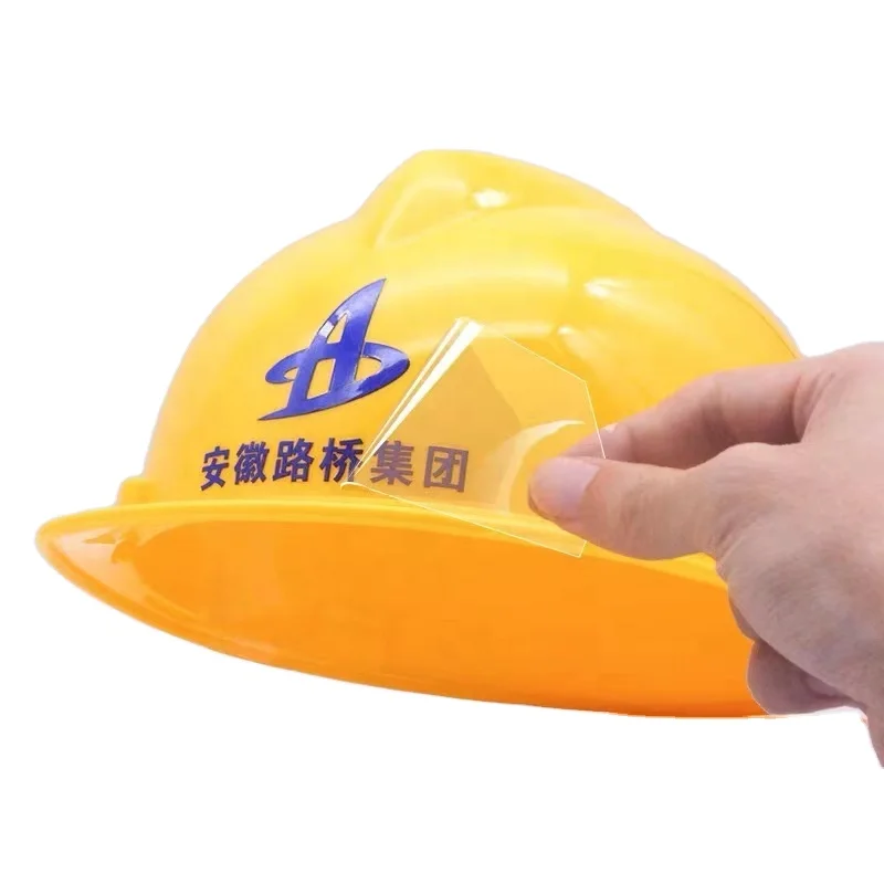 Cheap Price Custom Logo Sticker Cosmetics Packing sticker UV Helmet Transfer Printing Label Stickers
