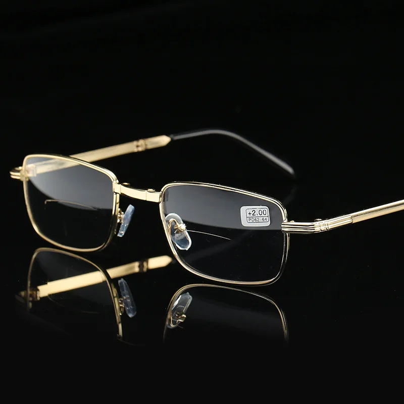 Anti fatigue Computer Foldable Folding Reading Glasses For Men