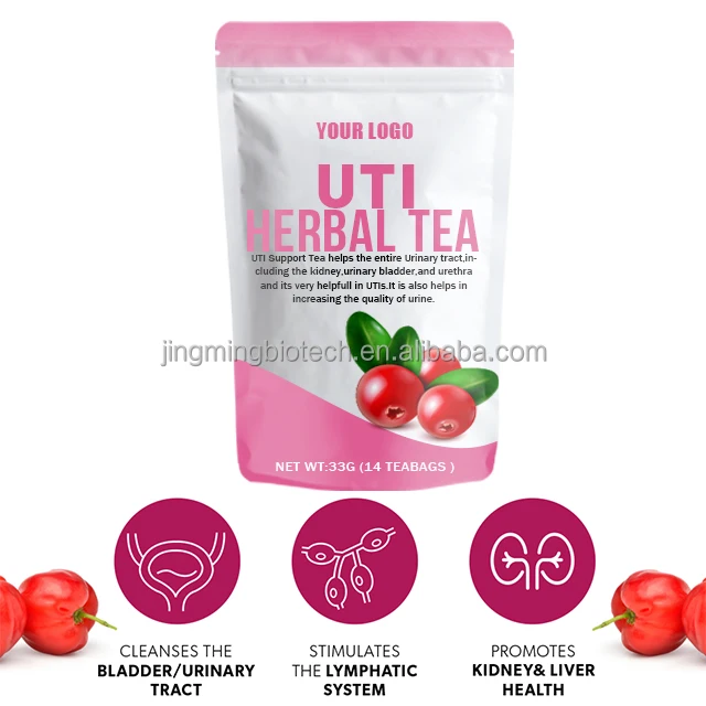 Private Label Urinary tract infection Tea UTI clear herbal blend healthy tea KIDNEY SUPPORT