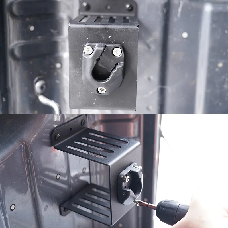 High Strength Aluminum Alloy Bed Extender Universal Pickup Truck Expander Bumper for Jeep GLADIATOR