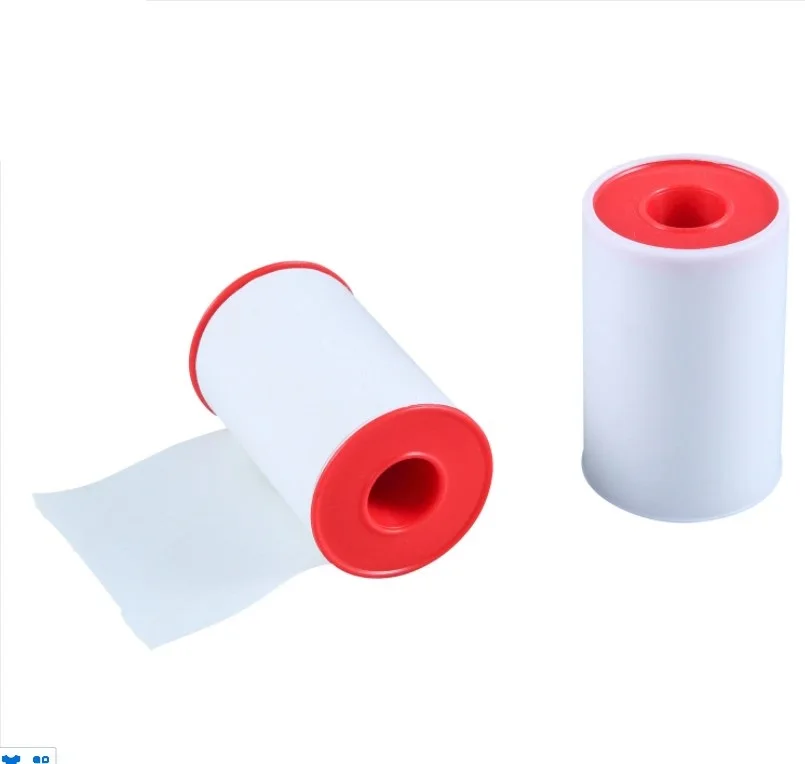 Zinc Oxide Cotton Adhesive Plaster 100% Cotton Fabric Medical Tape