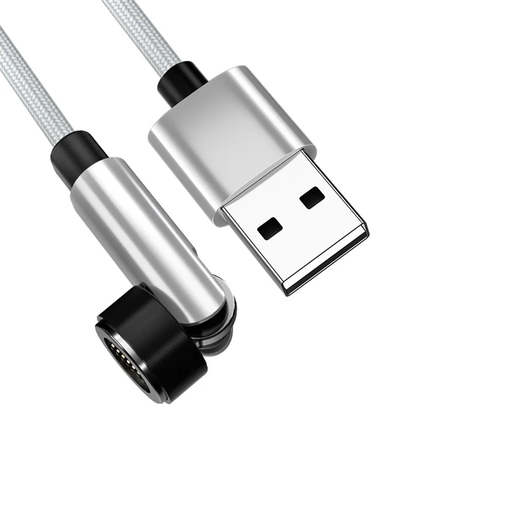 
DIY Amazon Hot Sale Magnetic Qc3.0 4.0 Fast Charging Led Data Cable, For Iphone Micro Type C 3 In 1 Charging Magnetic Usb Cable 