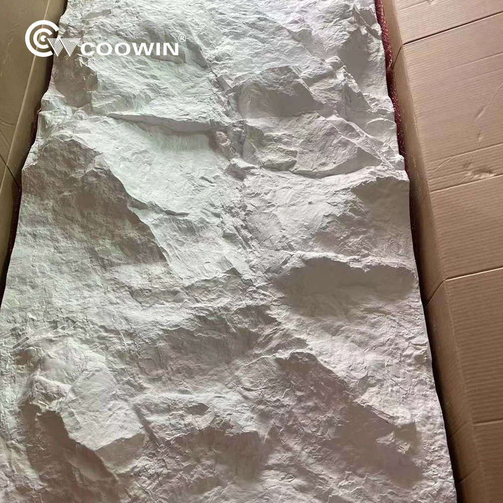 Insulating Lightweight Faux Siding Panel Pu Mushroom Stone Easy And Rapid Installation Wall Stone Board