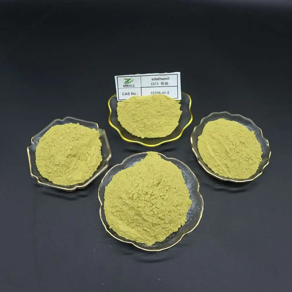 Multi-Trace Elements Edta Iron Sodium Water Soluble Fertilizer Foliar Fertilizer Edta Chelated Iron