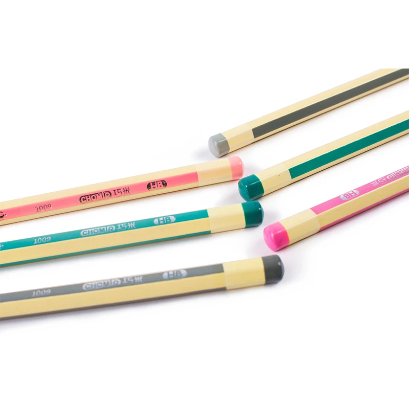 Factory wholesale basswood black lead school hb pencils