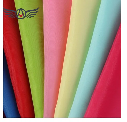 High Quality Wholesale Cheap Green Silver Coated Material White With Flowers Polyester Taffeta Fabric