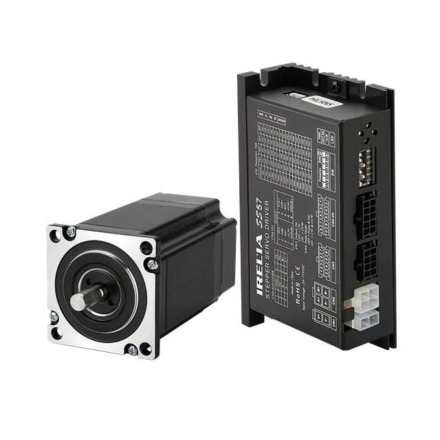 Высокопроизводительный шаговый двигатель с замкнутым контуром nema 23 1,2 нм и драйвер, комплект шагового двигателя с замкнутым контуром nema 23