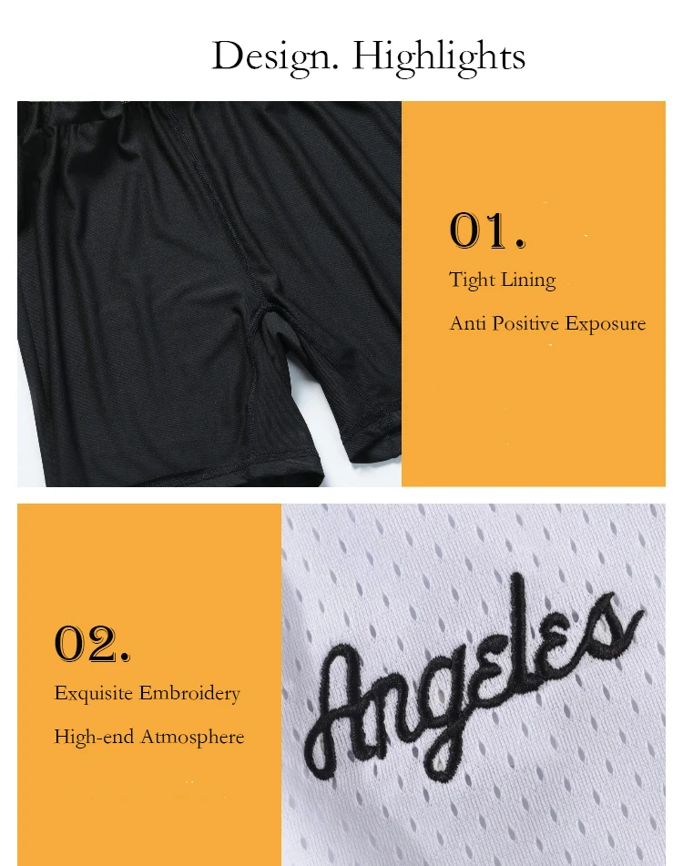 custom polyester double layer mesh embroidered basketball shorts plain elastic waist with pockets for men