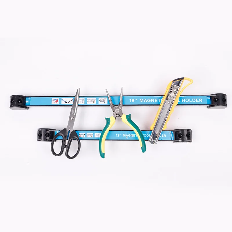 Magnetic Tool Holder Heavy-duty Magnet Tool Bar Strip Rack Space-saving & Strong Metal Organizer Storage Rack For Knife Wrench