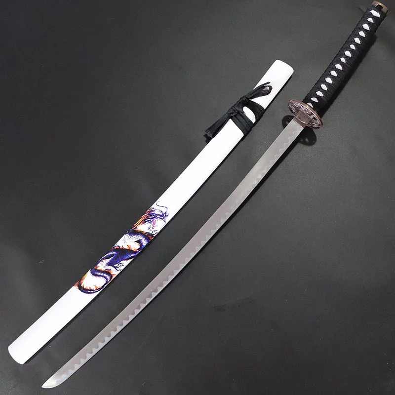 Popular cool japanese toy sword ninja swords toy cosplay with wood sheath