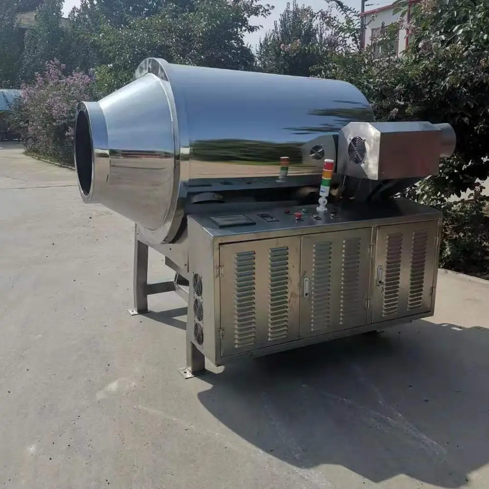 Industrial Electricity Gas Ss Steel Roasting Machine Chili Chestnut Sunflower Seeds Corn Nut Roasted Peanut Roasting Machines