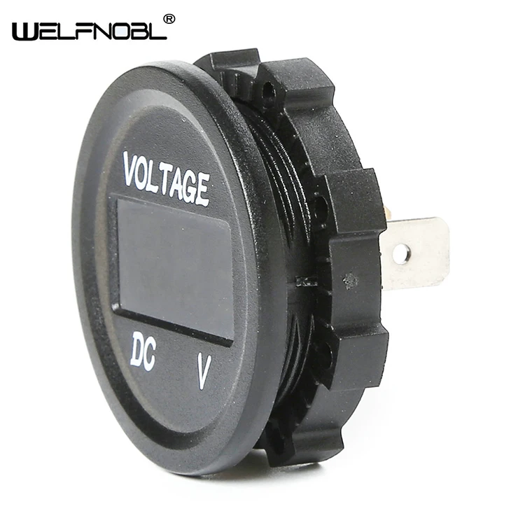 Super Waterproof Long Life Internal Copper Material Multimeter LCD DC Digital Voltmeter