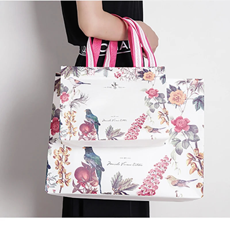 Яркая упаковка, нетканый мешок, тканевая сумка для покупок с ламинированным логотипом