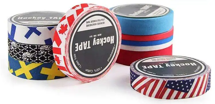 Good price new good price abrasion proof cold-resistant polyester cotton material custom ice hockey stick tape