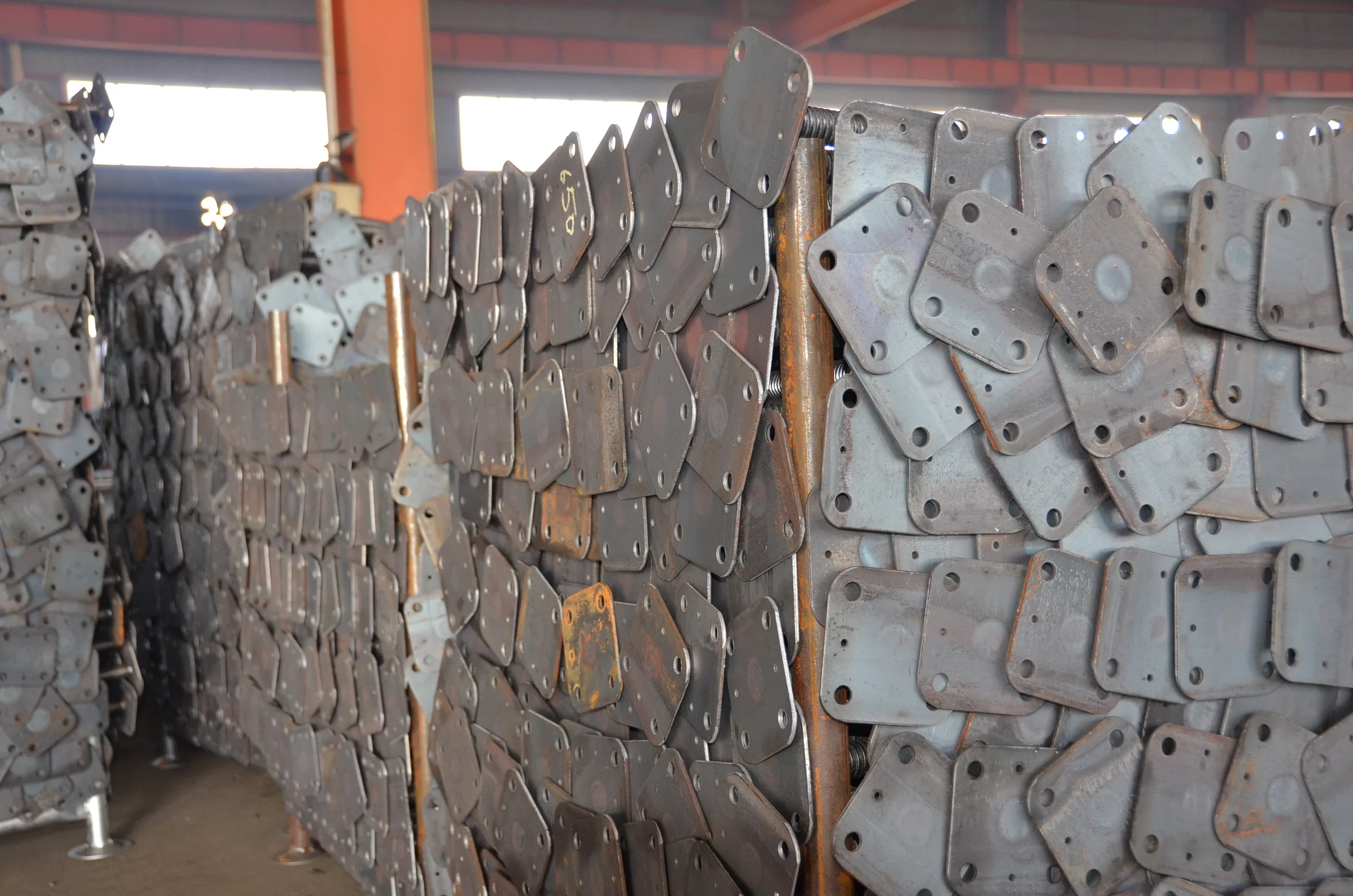 Сверхмощный Регулируемый базовый домкрат для строительных лесов